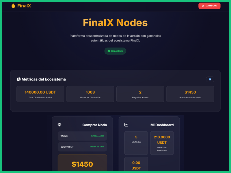 FinalX DApp